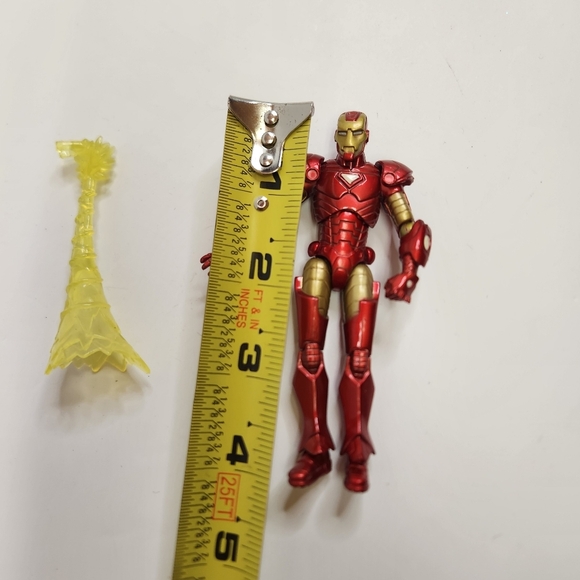 MARVEL UNIVERSE IRON MAN 2009 SERIES 1 001 MODERN ACTION FIGURE Blast Effect - Picture 6 of 9
